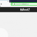 Oprettelse af et kahoot-spil