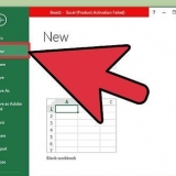Opret en kalender i excel