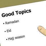 Prædiker en khutbah
