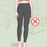 Iført leggings