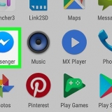 Slet en messenger-konto på android