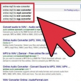 Konverter en mp3 til en wav