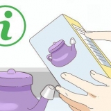 Brug af en neti pot