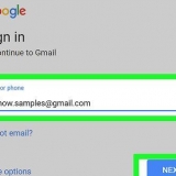 Opret en ny adgangskode i gmail