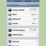 Bloker et nummer på din iphone