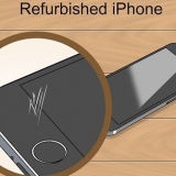 Genkend en lappet iphone