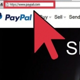 Opret en paypal-konto