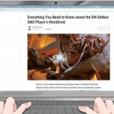 Skab en karakter til dungeons and dragons