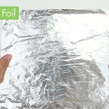 At lave et rør af aluminiumsfolie