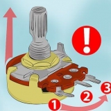 Tilslutning af potentiometer
