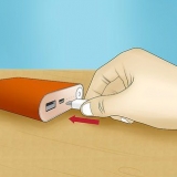 Opladning af en powerbank