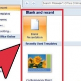 Lav en præsentation med powerpoint