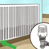 Slukning af en radiator