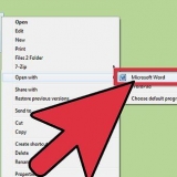 Konvertering af en rtf til et word-dokument