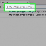 Slet en skype-konto
