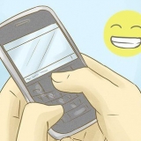 Sender en sms til en pige, du kan lide