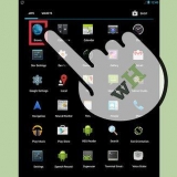 Bogmærk en genvej på en androids startskærm