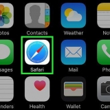 Tilføj en genvej til din iphones startskærm