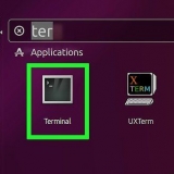 Oprettelse af en tekstfil ved hjælp af terminalen i linux