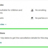 Få en refusion på airbnb