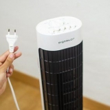 Rengøring af en tårnventilator