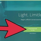 Download af en torrent på en mac med µtorrent
