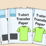 Udskrivning af en t-shirt