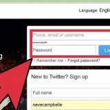 Slet en twitter-konto