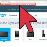 Hold en videokonference på skype