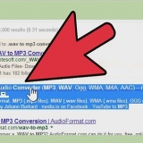 Konvertering af wav til mp3