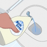 Frigørelse af et toilet uden stempel