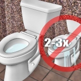 Frigør et toilet
