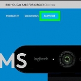 Ret et webcam, der viser en sort skærm i windows