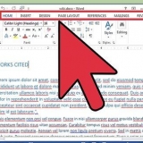 Formatering af et word-dokument