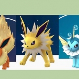 Eevee udvikler sig til alle dens udviklinger