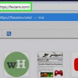 E-mail til en fax