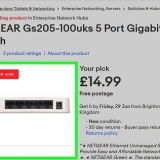 Tilføj ethernet-porte til en router