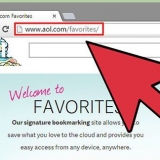Flyt favoritter i aol