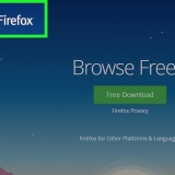 Installer firefox