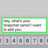 Flirter på snapchat