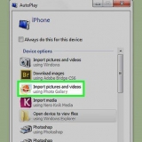 Overfør billeder fra iphone til pc