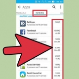 Reduktion af hukommelsesforbrug på androids og iphones
