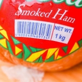 Tilbered skinke i ovnen