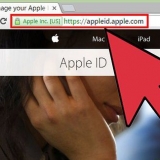 Skift din apple id-adgangskode