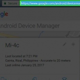 Bryd ind på din låste android-enhed
