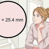 Konverter tommer til millimeter