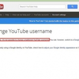 Skift dit brugernavn på youtube