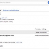 Del din google-kalender
