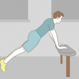 Push-ups med en arm