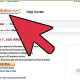 Sælg dine produkter på alibaba